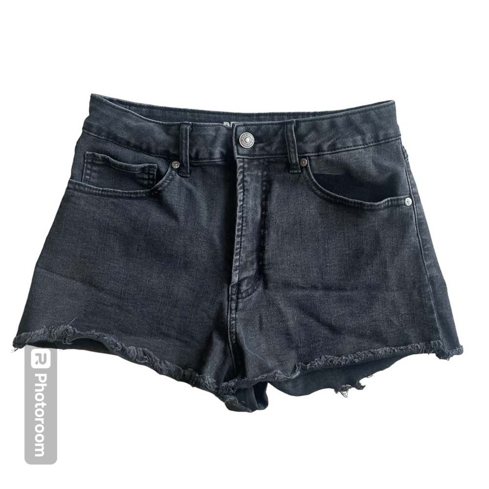 REWASH high rise jean shorts